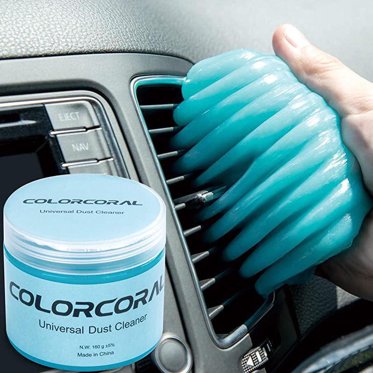 Main image of Cleaning Gel Universal Gel Cleaner for Car Vent Keyboard Auto Cleaning Putty Dashboard Dust Remover Putty Auto Duster Cleaning Kit 160G