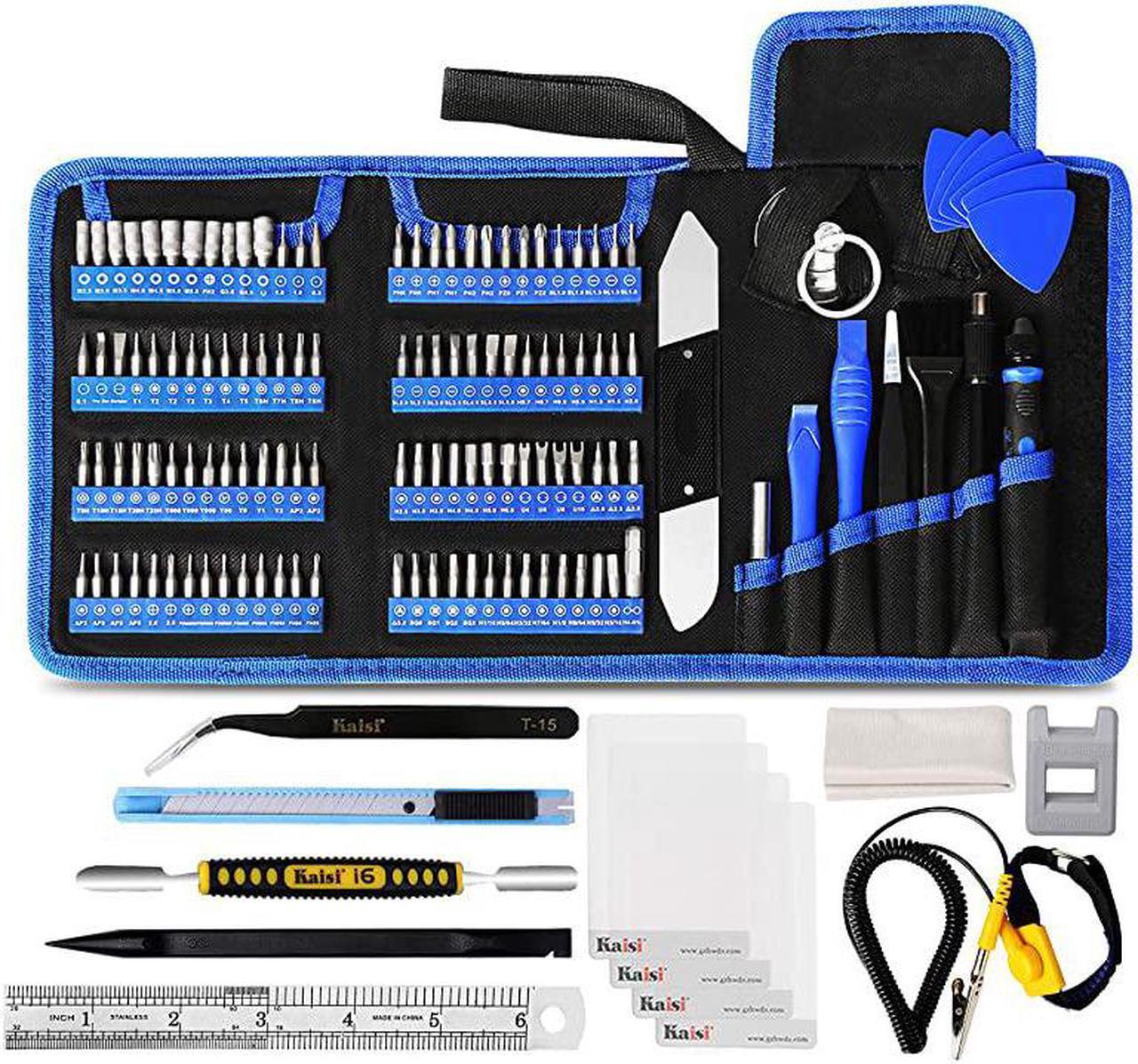 Main image of 136 in 1 Electronics Repair Tool Kit Professional Precision Screwdriver Set Magnetic Drive Kit with Portable Bag