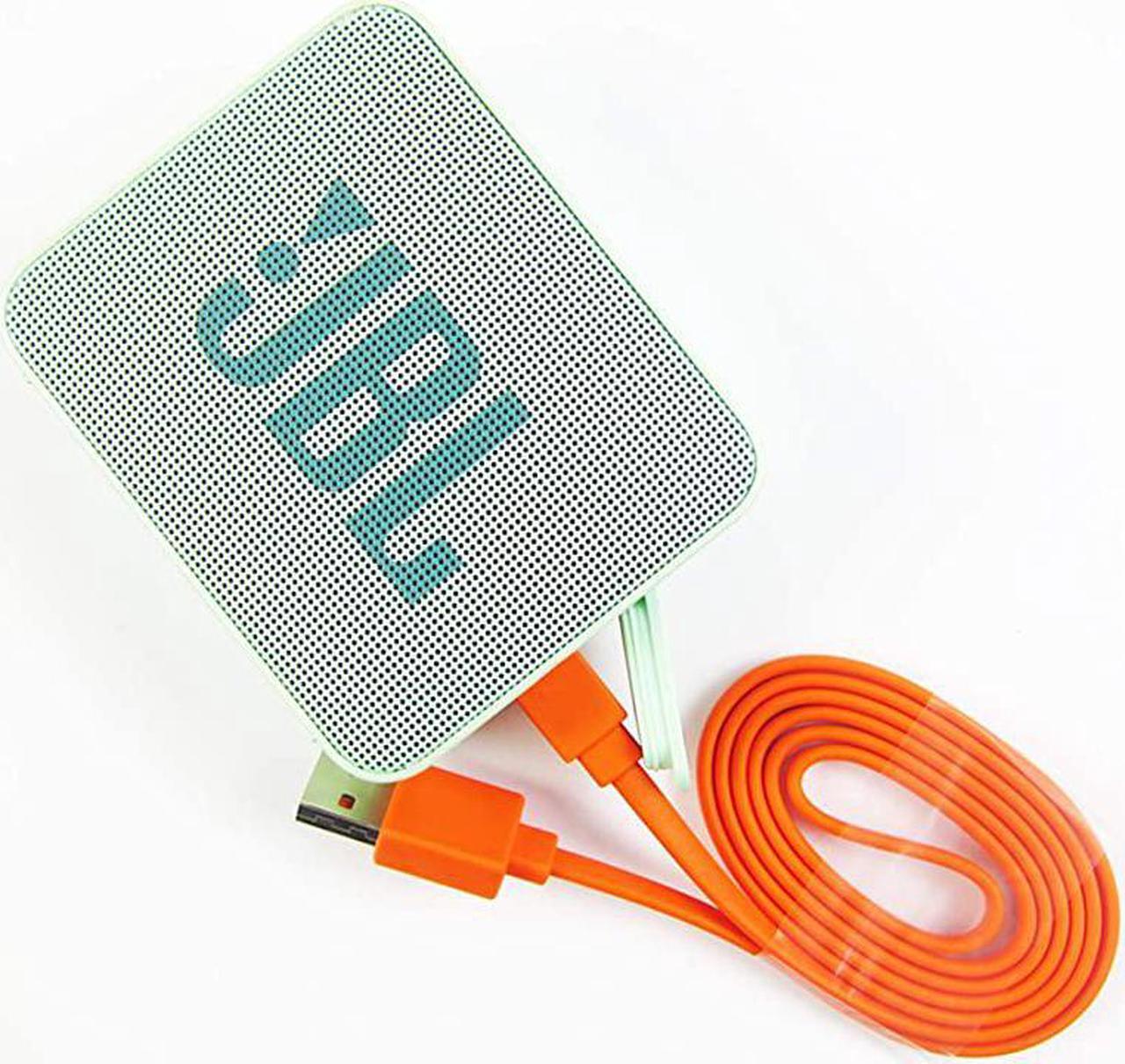 Alt view image 4 of 5 - Fast Power Charging Charger Cable Cord for JBL Wireless Speaker and Bluetooth Earphone Headphone Compatible with Android iPhones System 33ft Orange