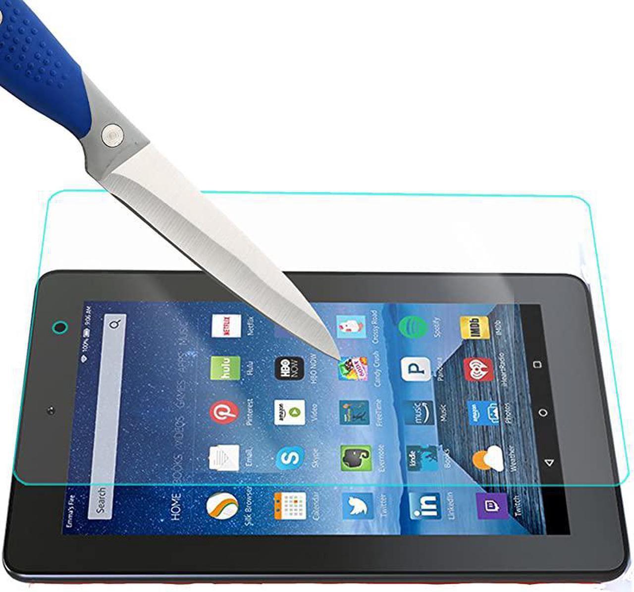 Alt view image 4 of 6 - 2-PACK]- Designed For Fire Tablet with Alexa 7" Inch (Previous Generation - 5th) [Tempered Glass] Screen Protector with Lifetime Replacement