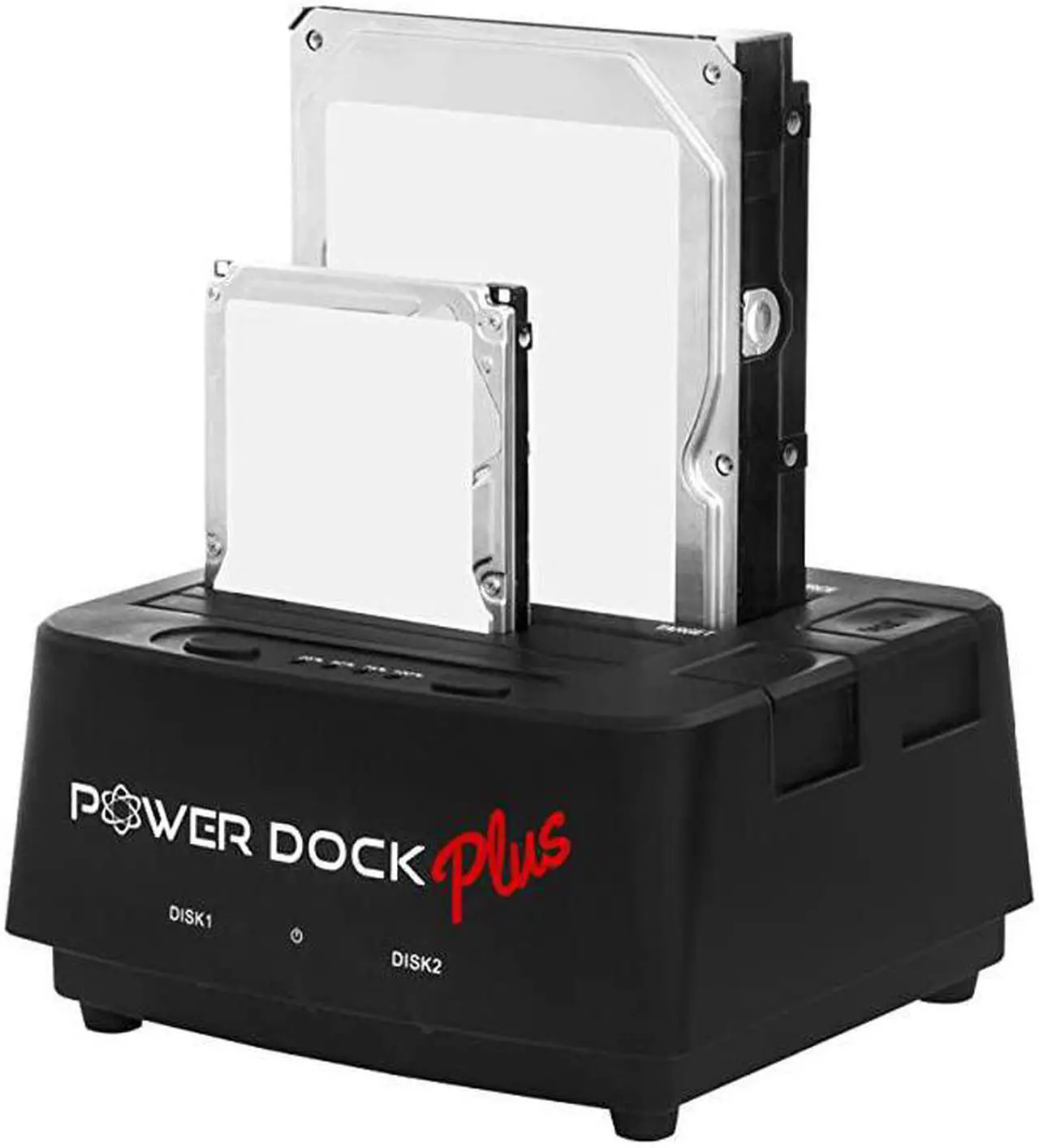 Main image of USB 30 to Dual Bay SATASSD Hard Drive Dock w Offline Clone Function Compatible w 2535 SATA HDDSSD SATA IIIIII Build in USB 30 Hub SD Card Reader Support 2x8TB Drives amp UASP