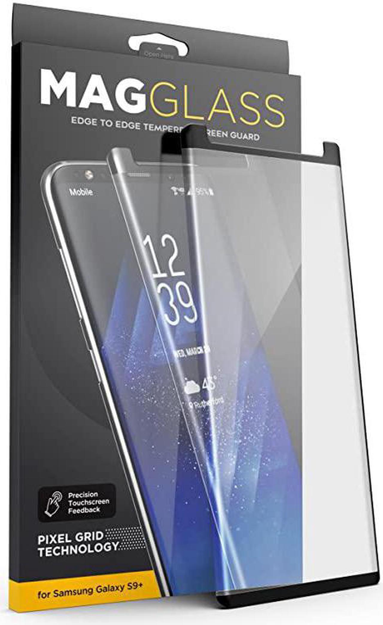 Alt view image 4 of 6 - Tempered Glass Screen Protector for Otterbox Defender Case Galaxy S9 Plus case not Included