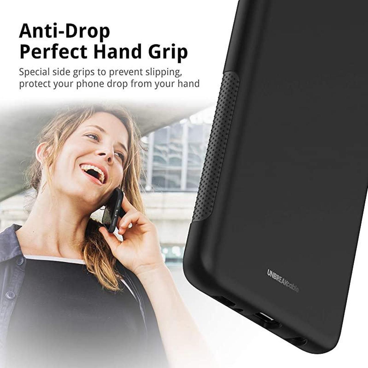 Alt view image 2 of 7 - Case for Samsung Galaxy S10 – Soft Frosted TPU Ultra-Slim Stylish Protective Cover for 6.1-inch Samsung Galaxy S10 [Drop Protection, Non-Slip] – Black