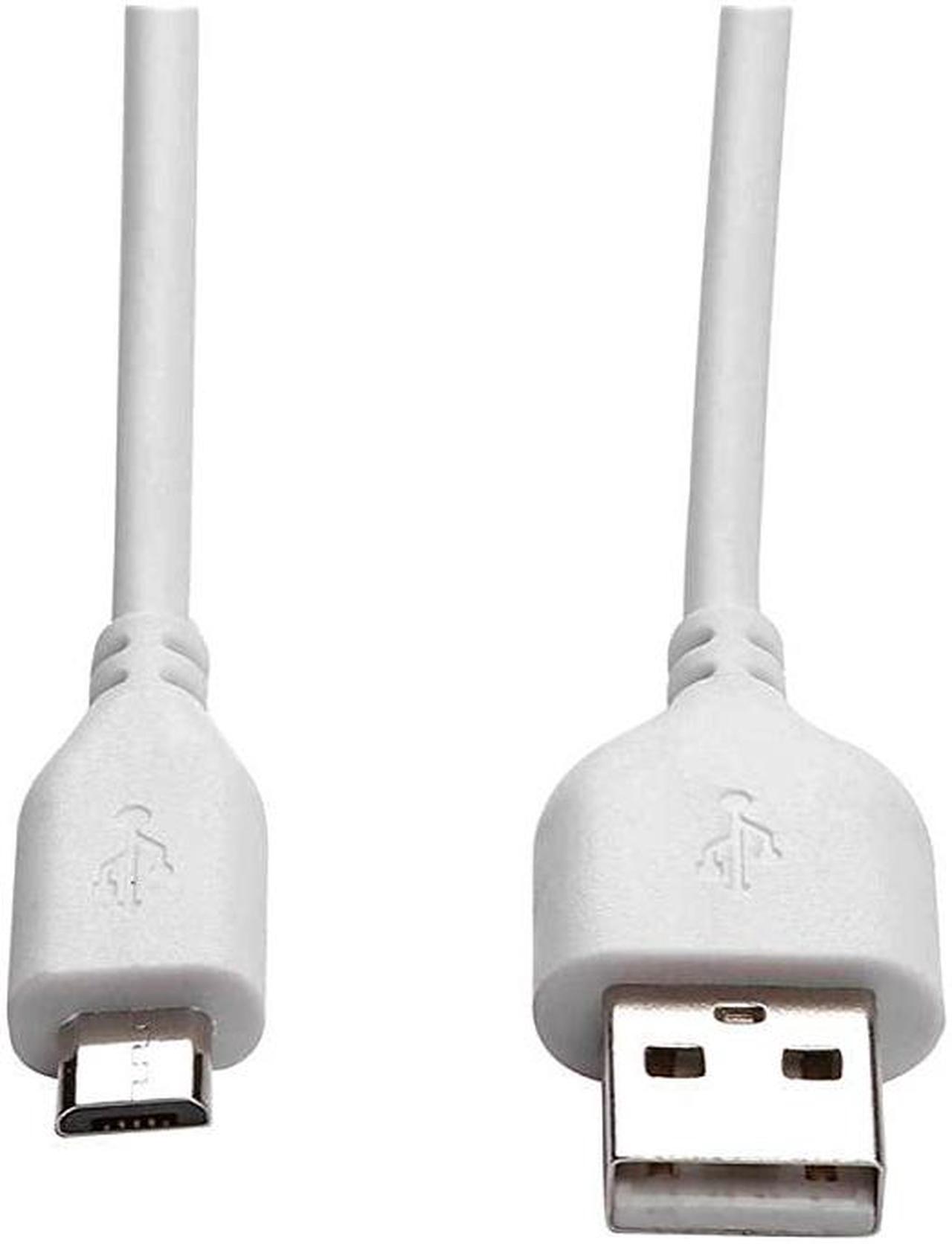 Alt view image 4 of 6 - 25ft Security Camera Micro USB Extension Cable Compatible for Wyze Cam Pan Blink Mini YI Home Camera White