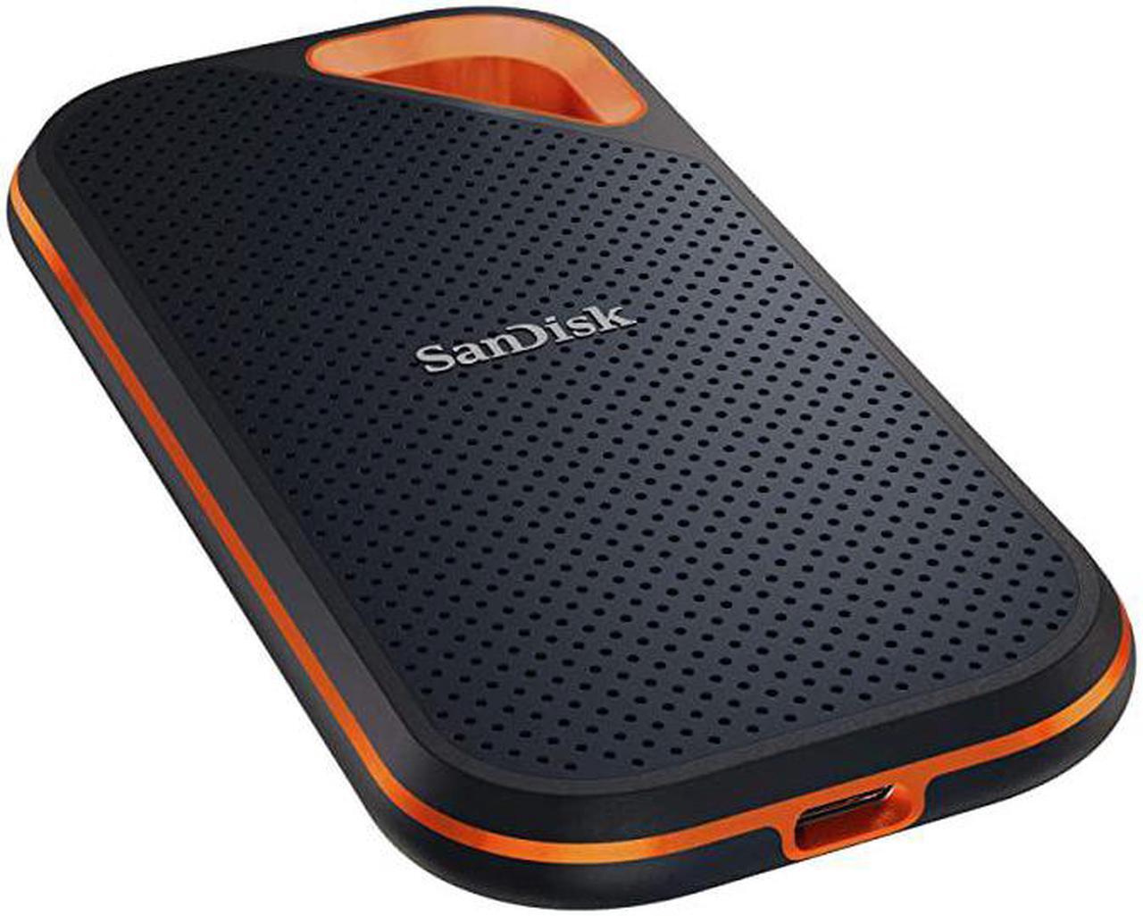 Alt view image 2 of 7 - 2TB Extreme PRO Portable External SSD Up to 1050MBs USBC USB 31 SDSSDE802T00G25