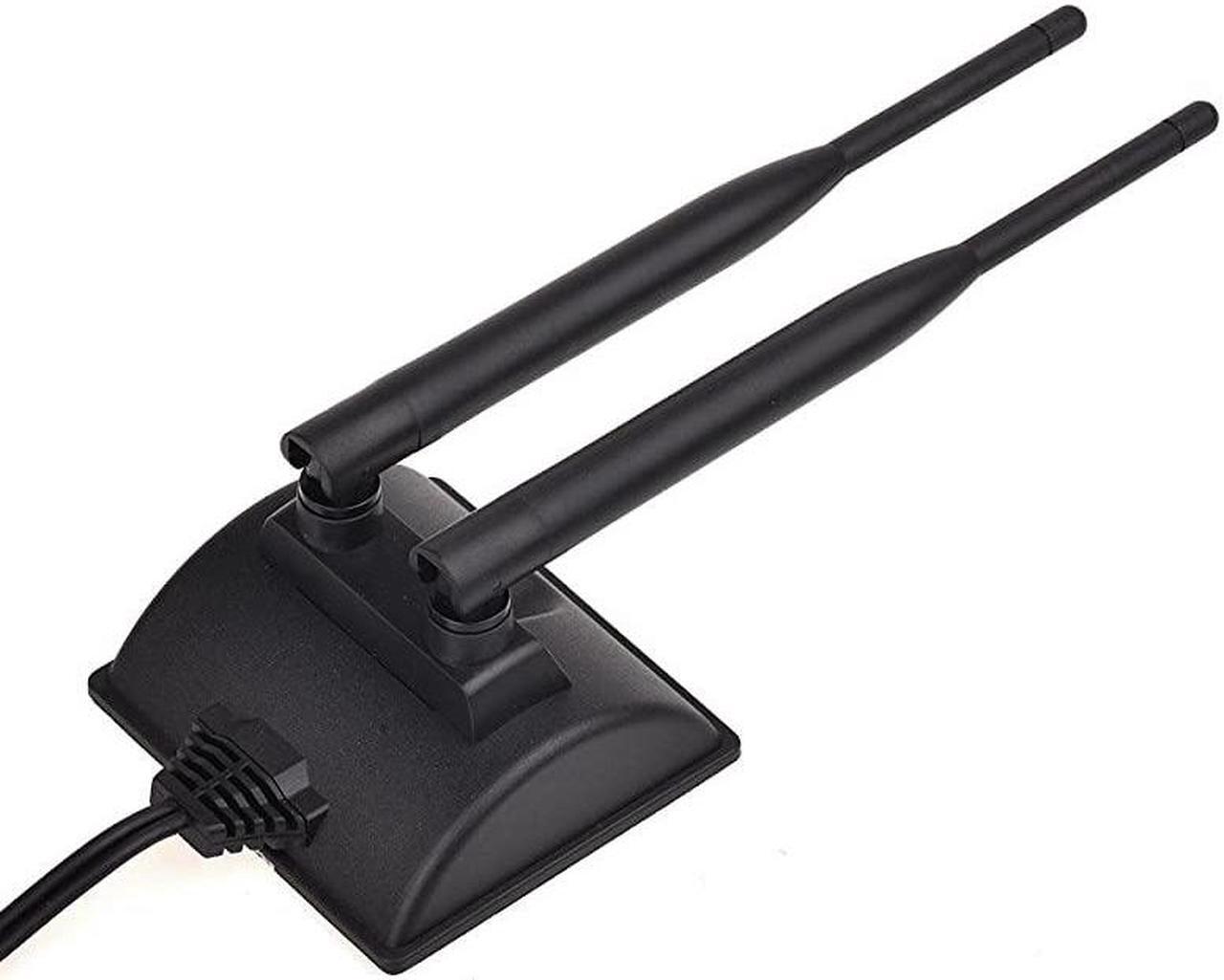 Alt view image 4 of 7 - 2.4GHz 5GHz Dual Band WiFi Antenna RP-SMA Male Antenna + IPEX U.FL to RP-SMA Female Cable 6 inch (2-Pack) for Mini PCIe Network Card USB WiFi Adapter Wireless Router Hotspot