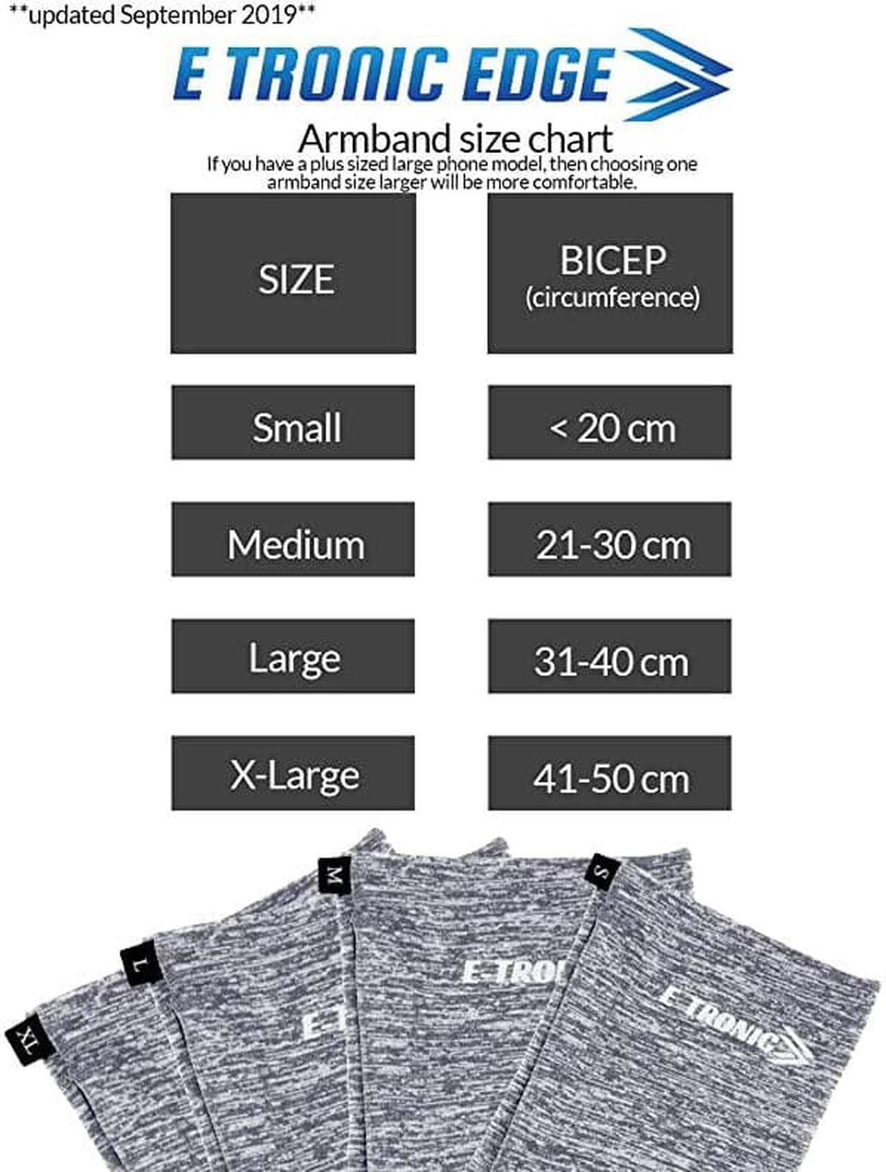 Alt view image 6 of 7 - Armband Sleeve: Running Sports Arm Band Strap Holder Pouch Case for Exercise Workout Compatible with i5S SE 6 6S 7 8 X Plus iPod Android Samsung Galaxy S5 S6 S7 S17 Gray Medium