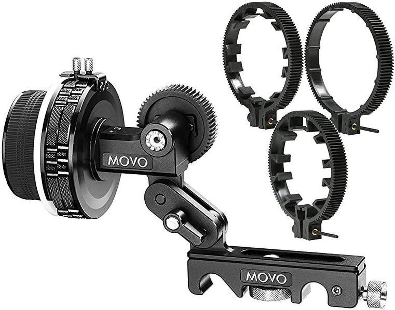 Main image of F2X Precision Follow Focus System with Hard Stops and 65mm 75mm 85mm Adjustable Gear Rings