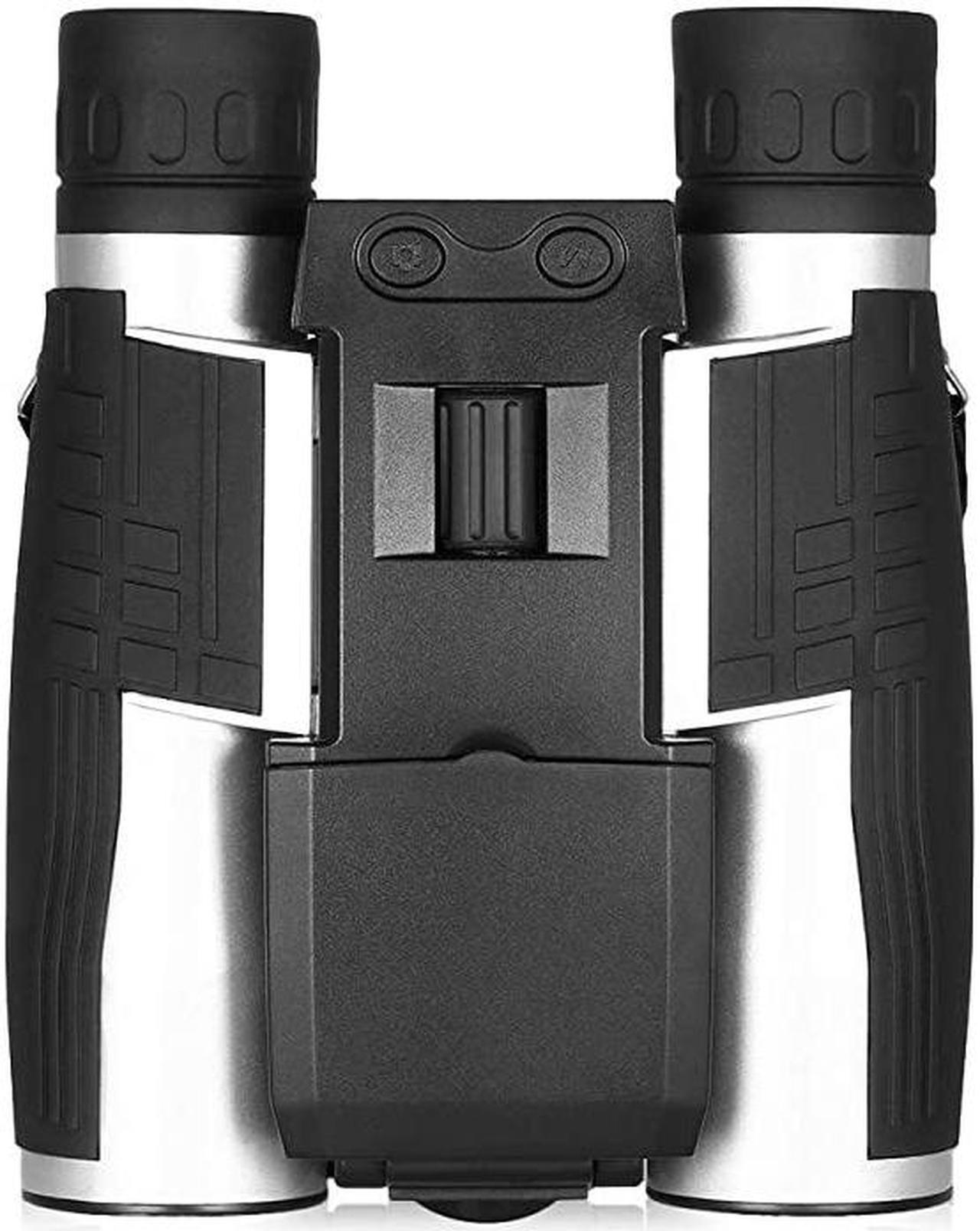 Alt view image 3 of 7 - 5M 2 LCD 16GB Digital Binocular with Camera 12X Zoom Video Photo Recorder Camcorder for Bird Watching Football Game Concert