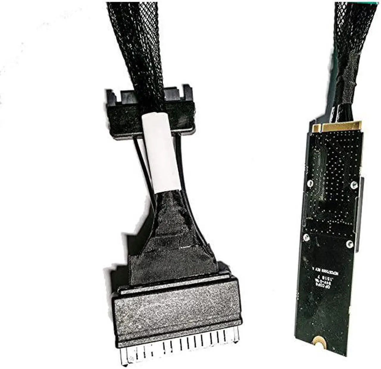Alt view image 4 of 7 - M2 to U2SFF8639 PCIe NVMe SSD Cable PCIe NVMe U2 SFF8639 Drive to M2 Host AdapterU2 SSD Converter with Power  Cable50CM