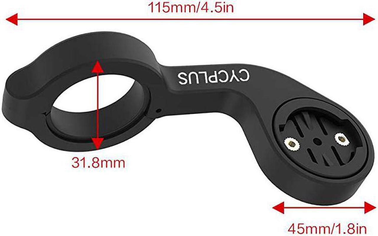 Alt view image 2 of 5 - Cycling Out Front Bike Mount Designed for All Cycling Computer Garmin Edge 520 530 820 830 1000 GPS and Other Normal Models Z1