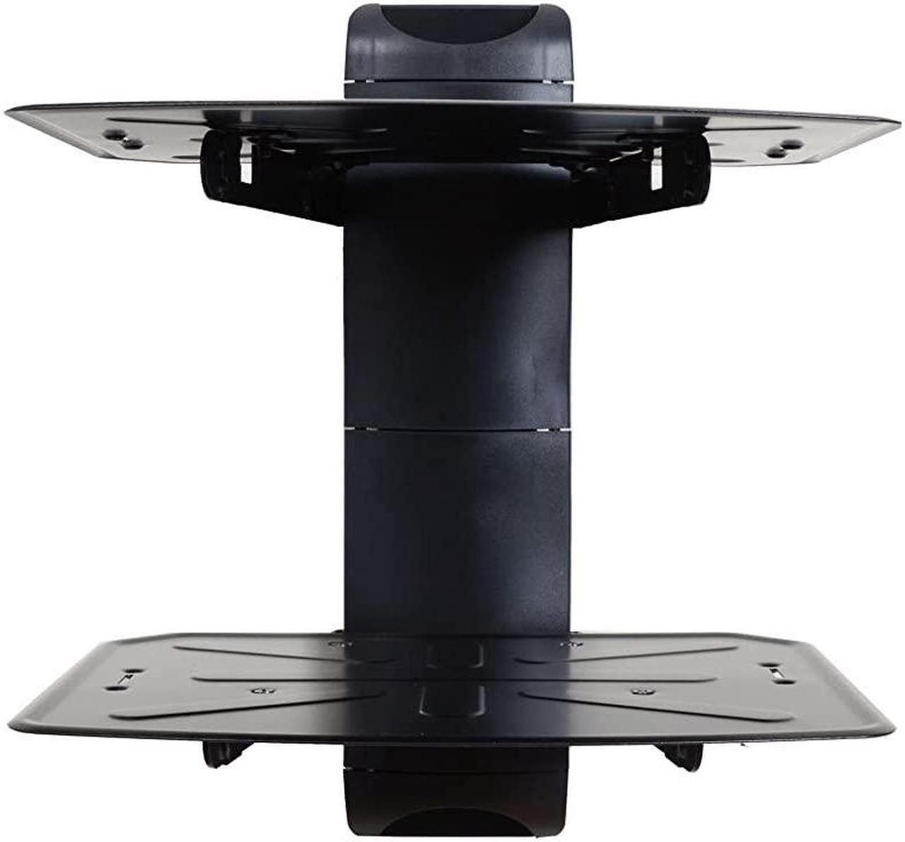 Alt view image 2 of 5 - 2 Shelf DVD DVR VCR Wall Mount Bracket Component Shelf for DVD Player DDS Receiver Video Audio Cable Box MDVD04B WP6