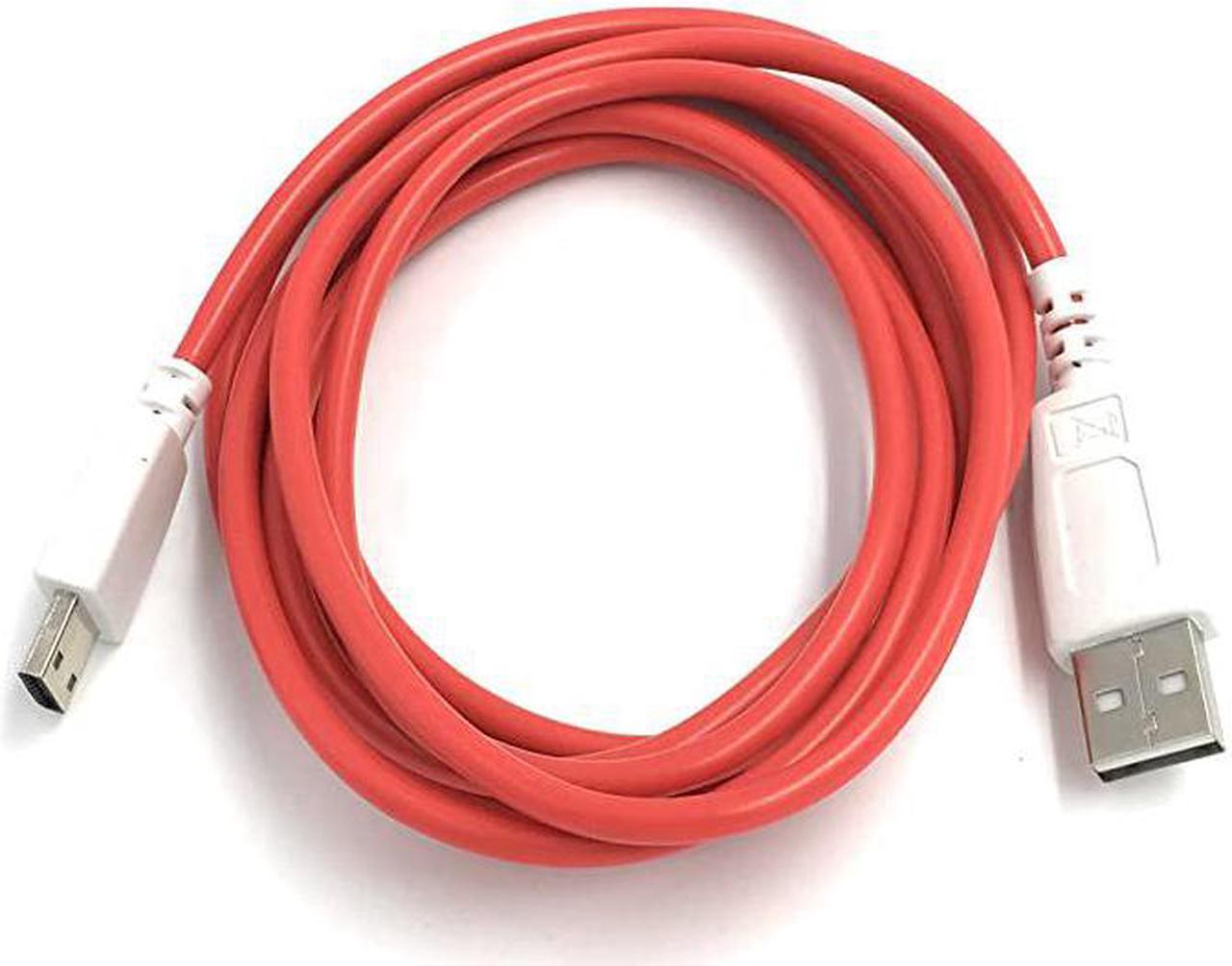 Alt view image 4 of 4 - USB Data Charger Cable Cord for Fuhu Tablets Nabi DreamTab nabi 2S nabi Jr Jr S XD Elev8 6 FT2m Red