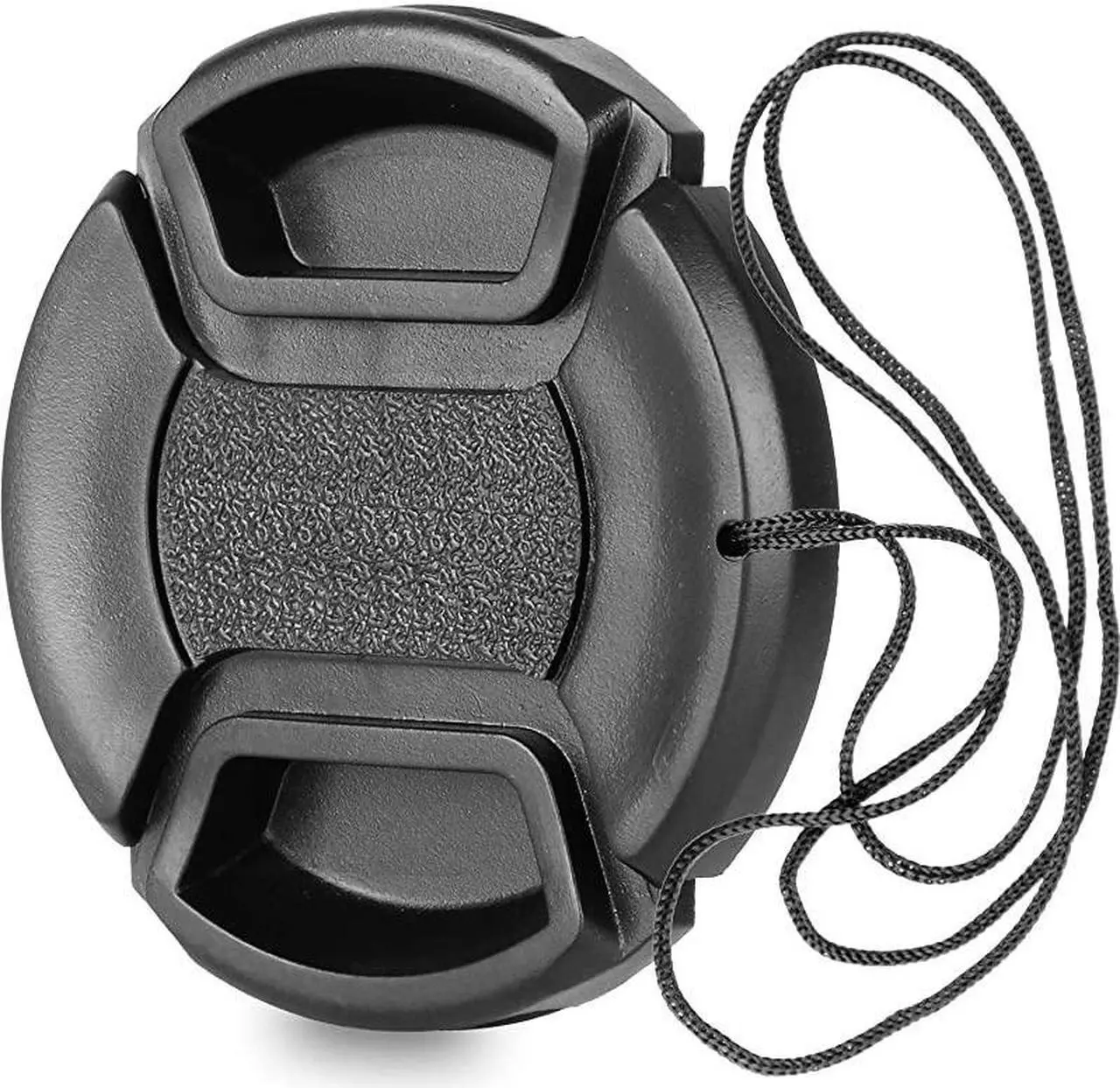 Main image of Camera 58mm Lens Cap Center Pinch with Lens Cap Leash Hole Bundle Compatible with DSLR Cameras Nikon Sony Canon Other DSLR Cameras UV Lens