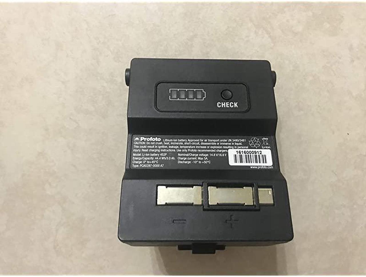 Alt view image 2 of 3 - 100399 LithiumIon Battery for B1 and B1X AirTTL Flash Heads Black