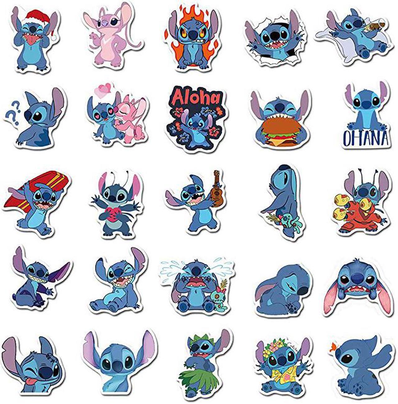 Alt view image 5 of 7 - Cartoon Lilo amp Stitch Laptop Vinyl Stickers car sticker For Snowboard Motorcycle Bicycle Phone Computer DIY Keyboard Car Window Bumper Wall Luggage Decal Graffiti Patches Cartoon Lilo amp Stitch