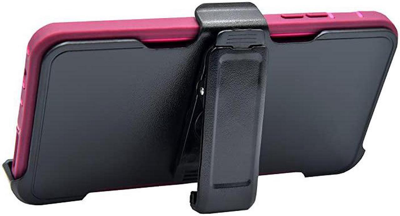 Alt view image 5 of 6 - Cover Compatible with iPhone 6 6S NOT Plus | 2in1 Screen Protector Holster Case | Full Body Military Grade Protection with Carrying Belt Clip | Protective DropProof ShockProof