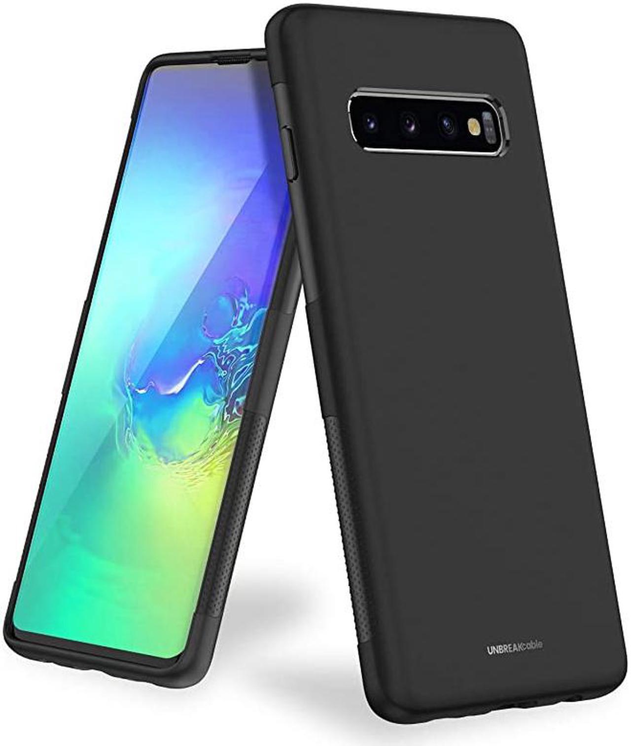 Main image of Case for Samsung Galaxy S10 – Soft Frosted TPU Ultra-Slim Stylish Protective Cover for 6.1-inch Samsung Galaxy S10 [Drop Protection, Non-Slip] – Black