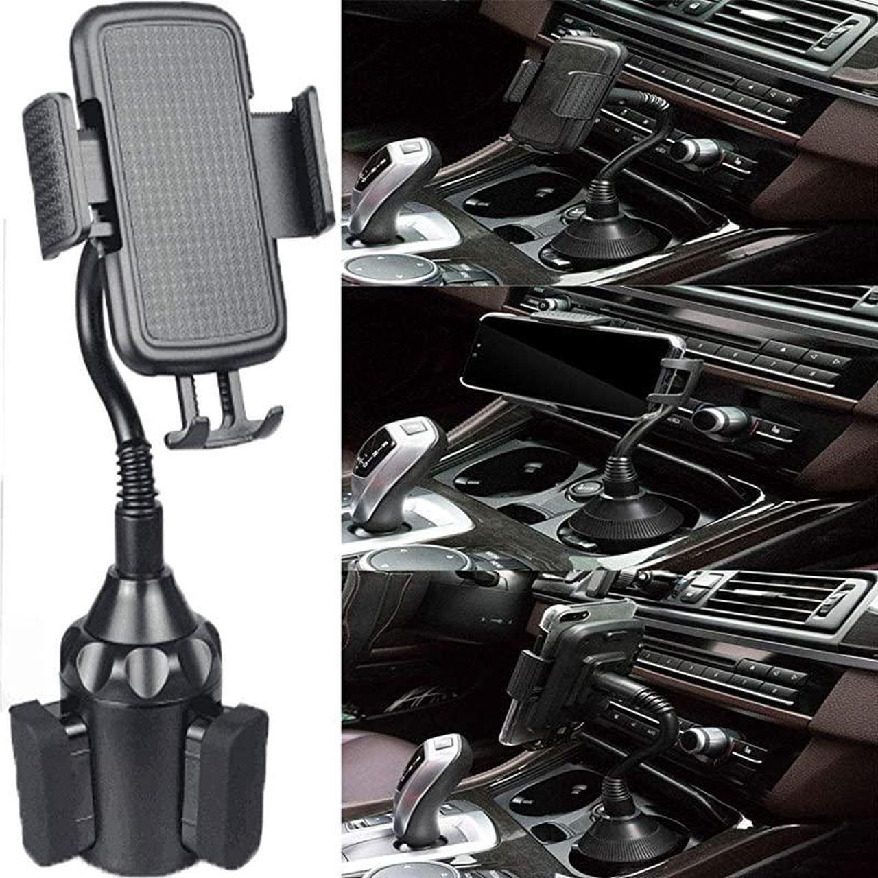 Main image of Universal Cup Holder Phone Mount Adjustable Gooseneck Cradle Car Mount for Cell Phone ZTE Blade A7 PrimeBlade 10 PrimeBlade 20Nubia Z20Nubia XBlade A5A3 Blade L8 Axon 10 Pro Blade V10