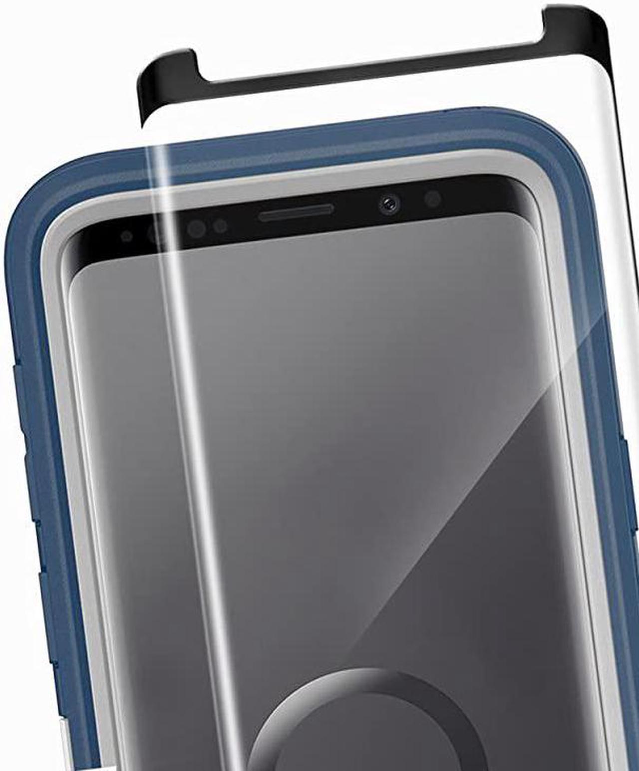 Alt view image 2 of 6 - Tempered Glass Screen Protector for Otterbox Defender Case Galaxy S9 Plus case not Included