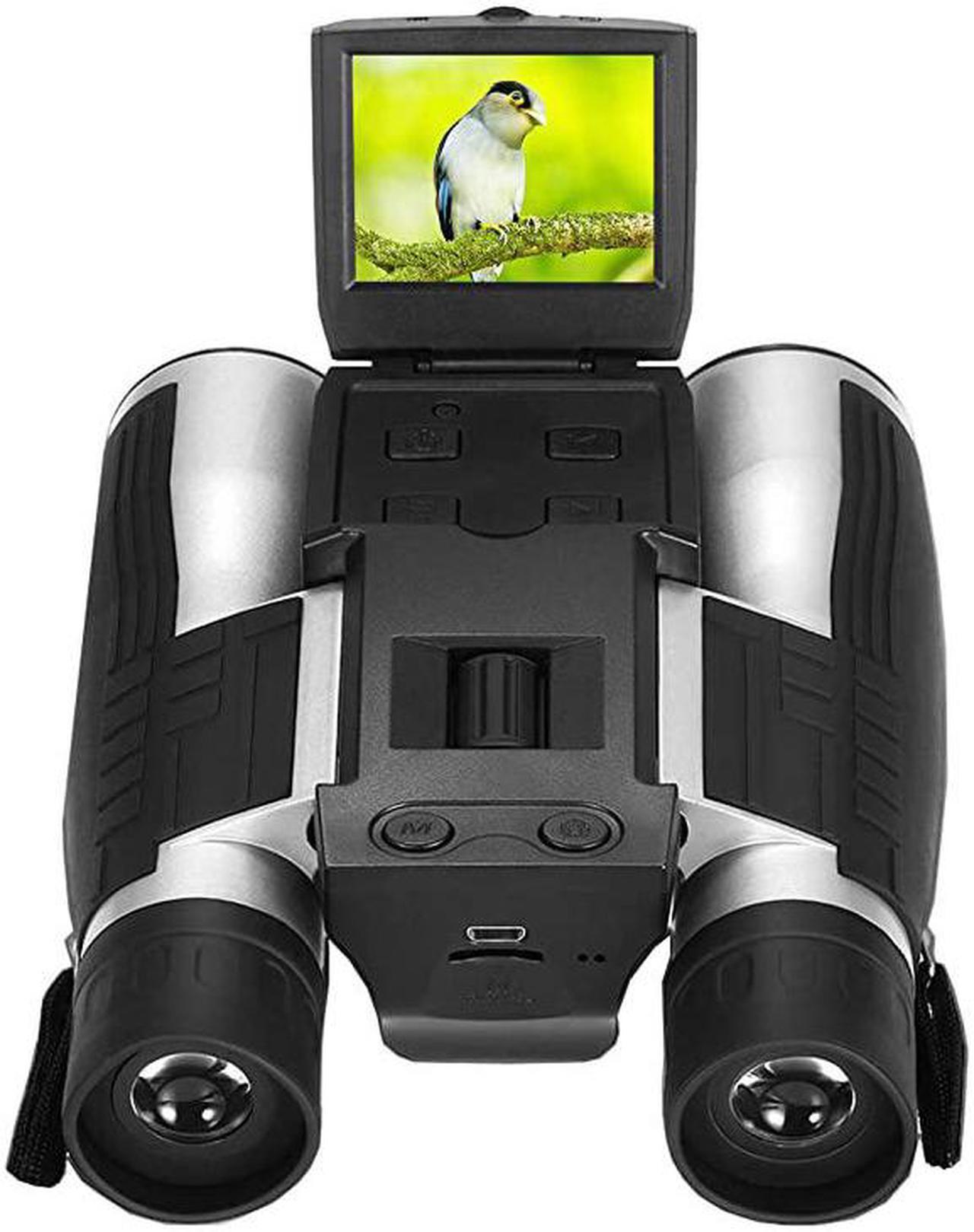 Main image of 5M 2 LCD 16GB Digital Binocular with Camera 12X Zoom Video Photo Recorder Camcorder for Bird Watching Football Game Concert