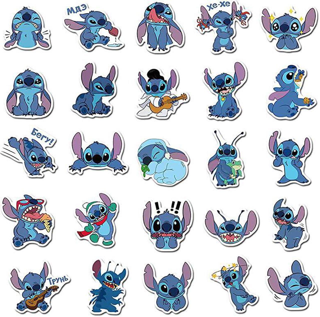 Alt view image 2 of 7 - Cartoon Lilo amp Stitch Laptop Vinyl Stickers car sticker For Snowboard Motorcycle Bicycle Phone Computer DIY Keyboard Car Window Bumper Wall Luggage Decal Graffiti Patches Cartoon Lilo amp Stitch
