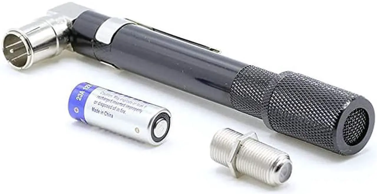 Alt view image 2 of 6 - Coax) Pocket Continuity Tester (Tracer) with Voltage Toner (Sound) and Barrel Connector Bundle, For testing, labeling, and identifying lines - POCKET TONER