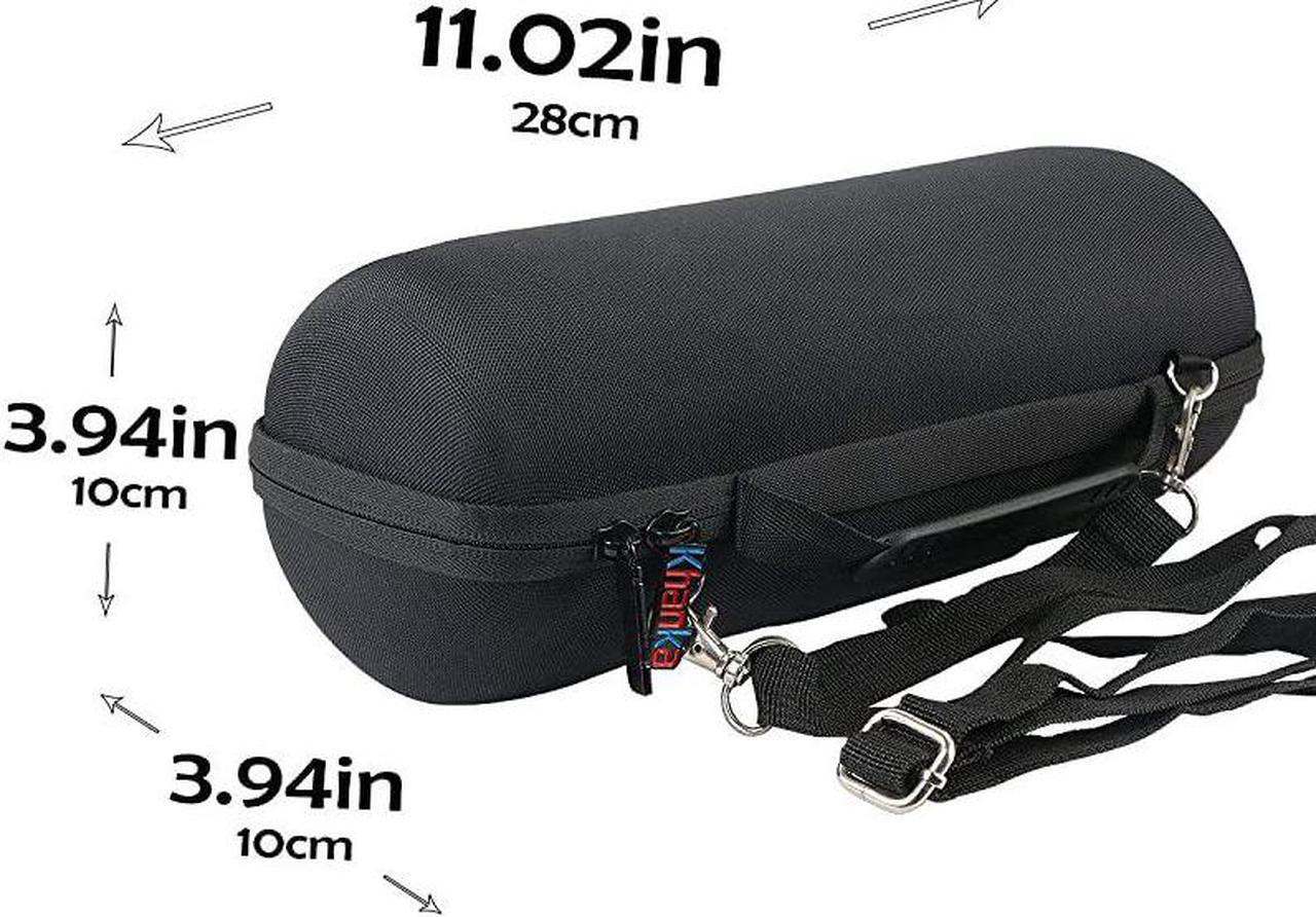 Alt view image 5 of 7 - Hard Travel Case for JBL Charge 4 / JBL Charge 5 Portable Waterproof Wireless Bluetooth Speaker (Inside Black)