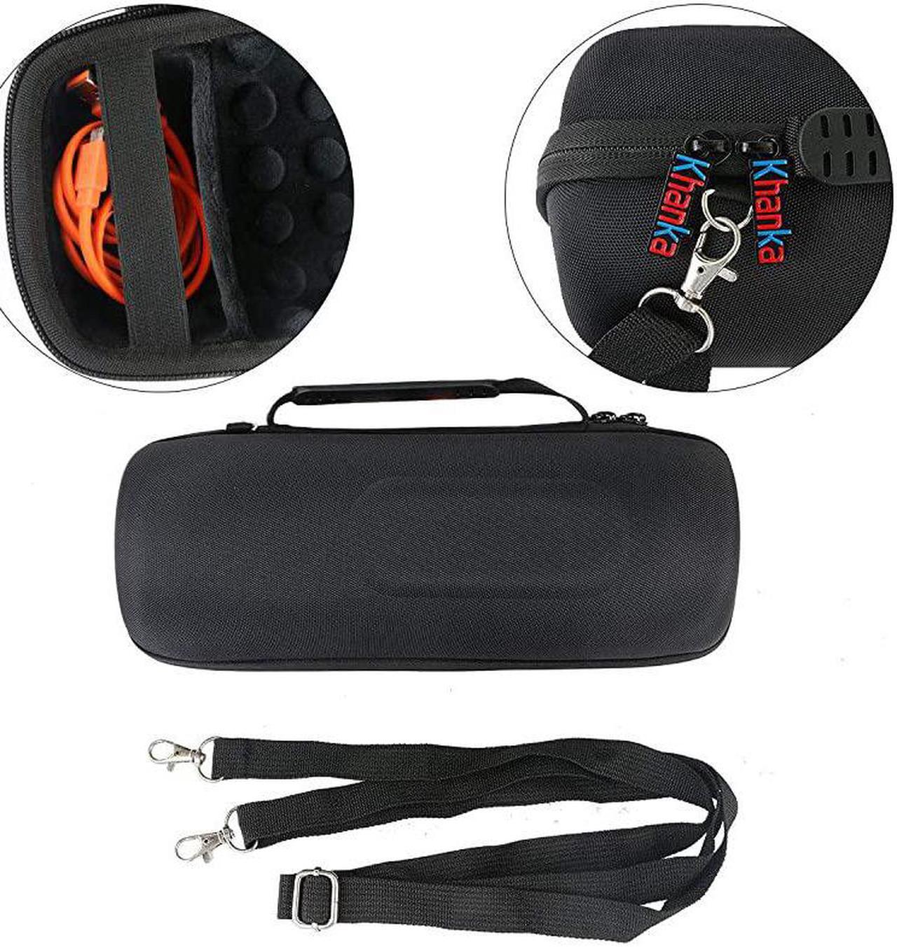 Alt view image 6 of 7 - Hard Travel Case for JBL Charge 4 / JBL Charge 5 Portable Waterproof Wireless Bluetooth Speaker (Inside Black)