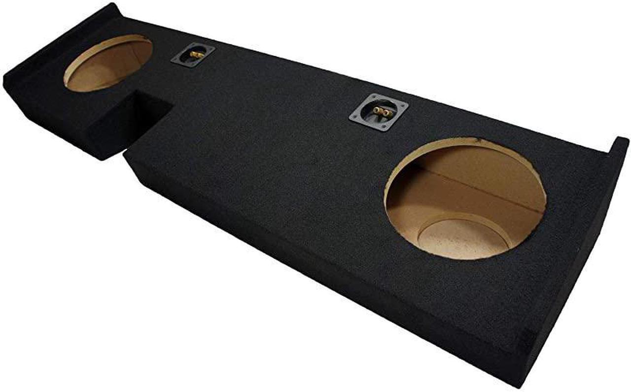 Alt view image 3 of 4 - Ford F150 Extended Super Cab Truck Dual 10 Custom Fit Sub Subwoofer Box Enclosure