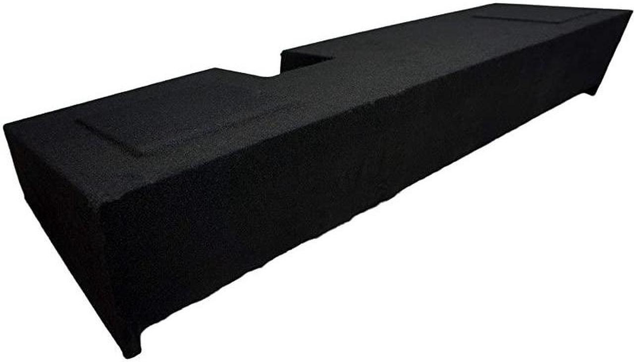 Alt view image 4 of 4 - Ford F150 Extended Super Cab Truck Dual 10 Custom Fit Sub Subwoofer Box Enclosure