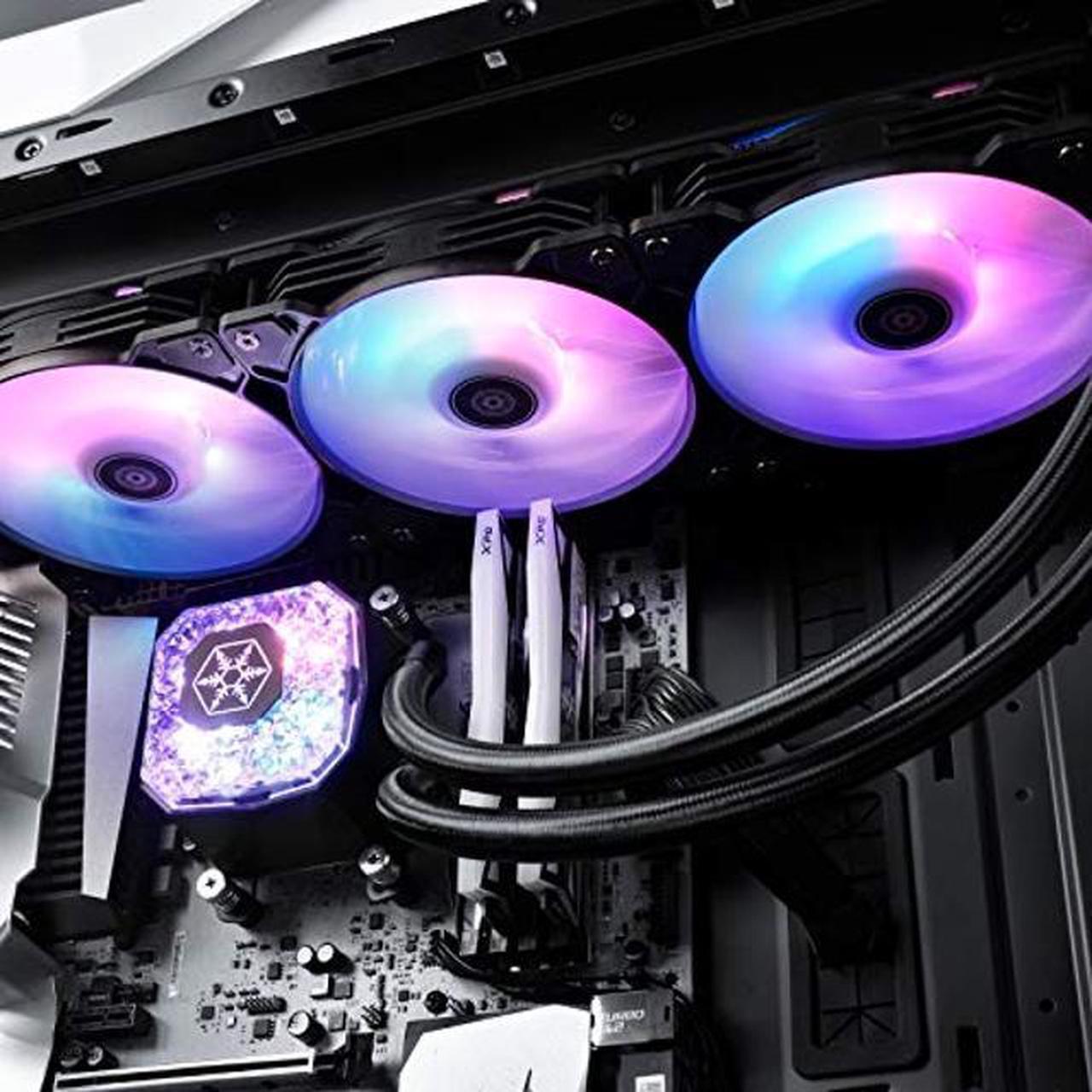 Alt view image 4 of 5 - SilverStone Technology IceGem 360, 360mm All-in-one Liquid Cooler for AM5 & Threadripper TR5 / SP6, SST-IG360-ARGB