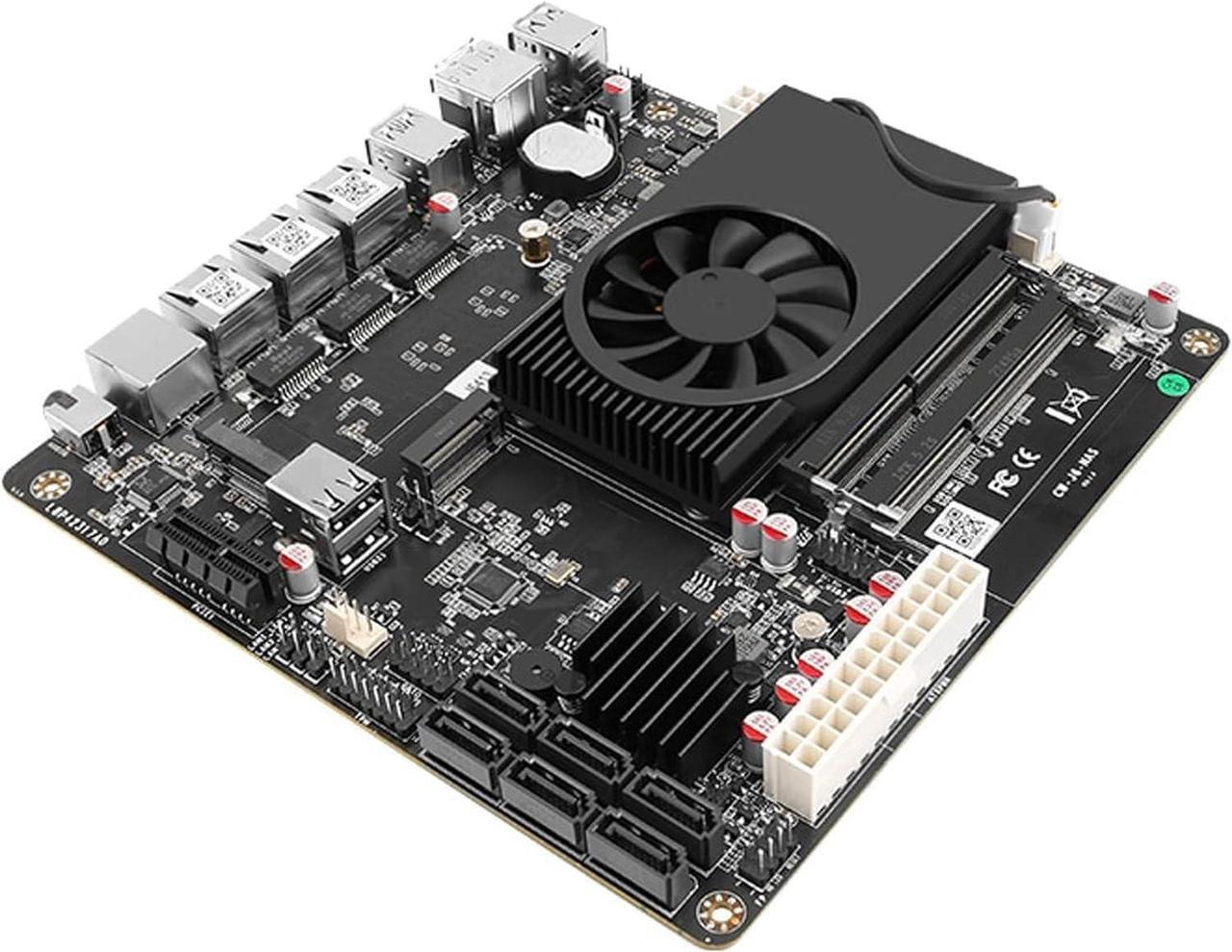 Main image of HKUXZR Celeron J6413 Industrial Motherboard NAS 4 Cores 4 Threads Low Power Processor 2*Intel i226-V 1*RTL8125BG 2.5G Network M.2 Slot 6xSATA DP HDMI 2.0 PCIe*1
