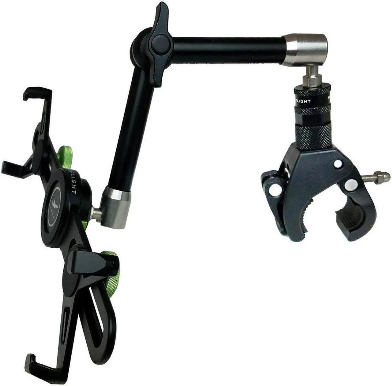 Main image of MYGOFLIGHT Flex Yoke Articulated Arm Sport Mount and Universal Cradle Kit for Any 7"-11" iPad Mini Air Pro Android Tablet PC Airplane Car RV Truck Boat Steering Wheel Dash Mounting