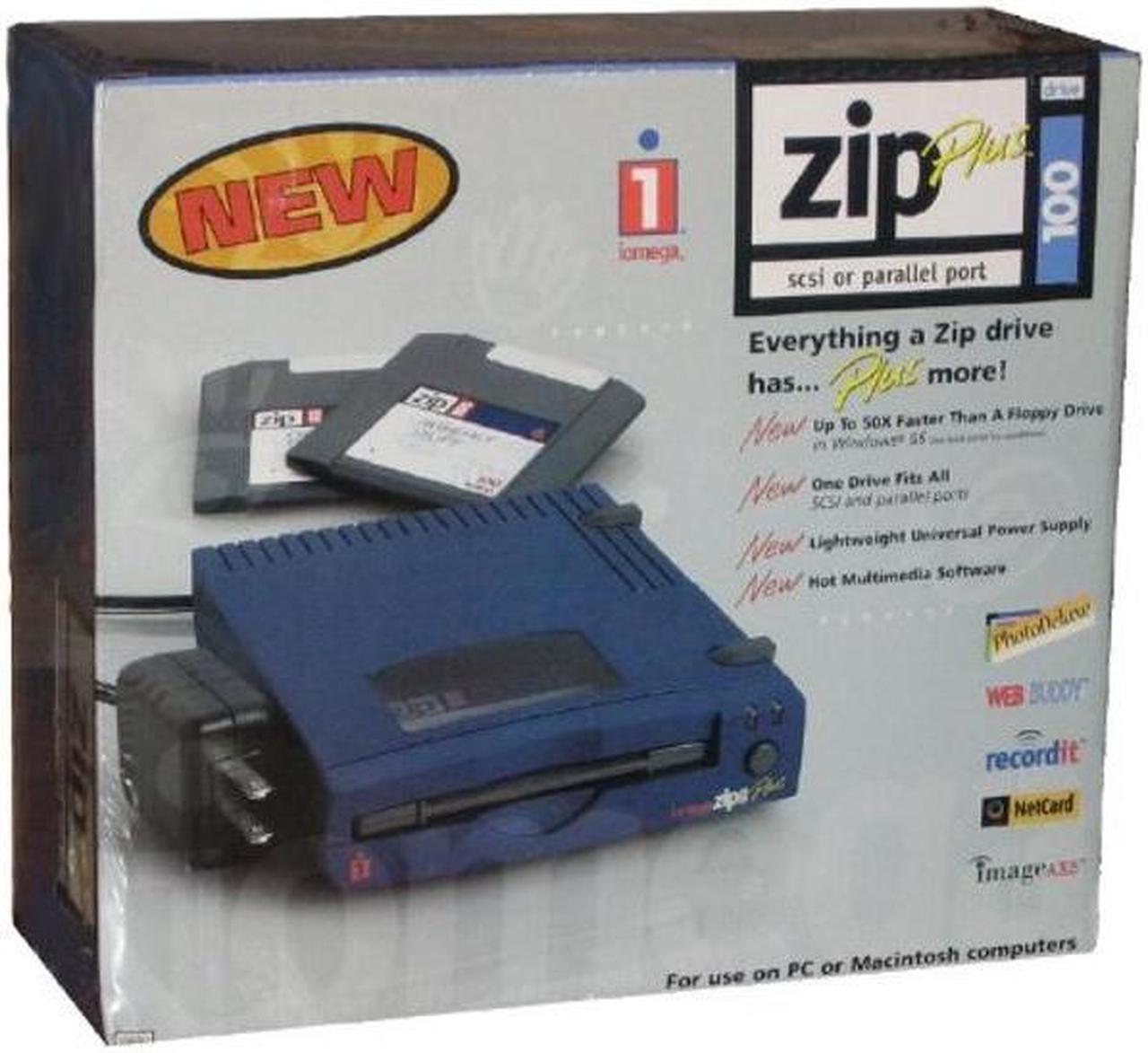Alt view image 2 of 2 - Iomega 100MB Zip Plus Disk Drive - Dual SCSI and Parallel Ports