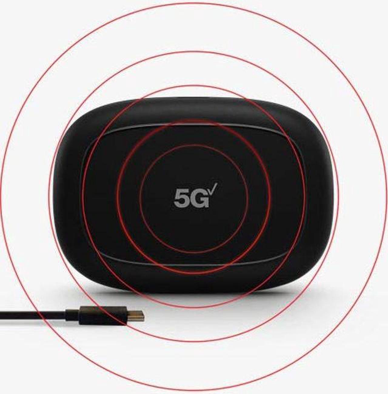 Alt view image 5 of 5 - C5G Bundle | Inseego Verizon 5G and 4G LTE MiFi M1000 Hotspot Bundled with 2 Batteries (1 Stock + 1 Extra) | Connect up to 15 WiFi Devices and 1 Wired | Great for Remote Workers Wi-Fi 2.4 GHz & 5 GHz
