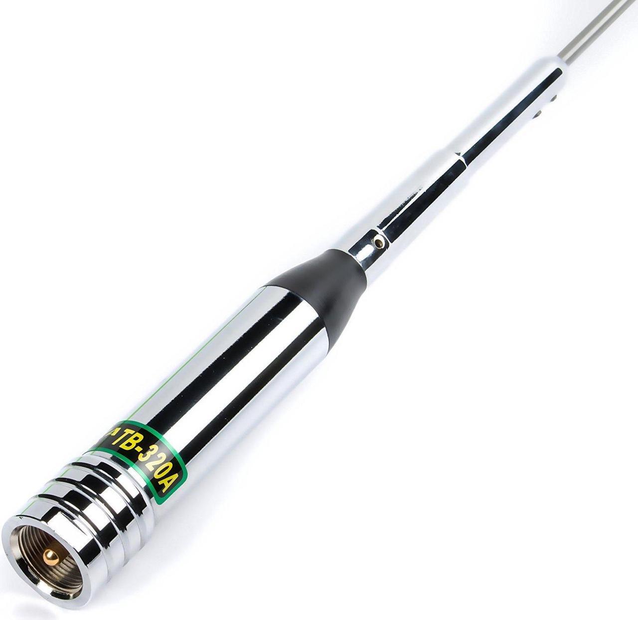 Alt view image 4 of 5 - Authentic Genuine Nagoya TB-320A Fold-Over 39-Inch PL-259 Mount Tri-Band 2m/1.25m/70cm (144/220/440 MHz) Antenna, includes NMO to UHF (SO-239) Adapter