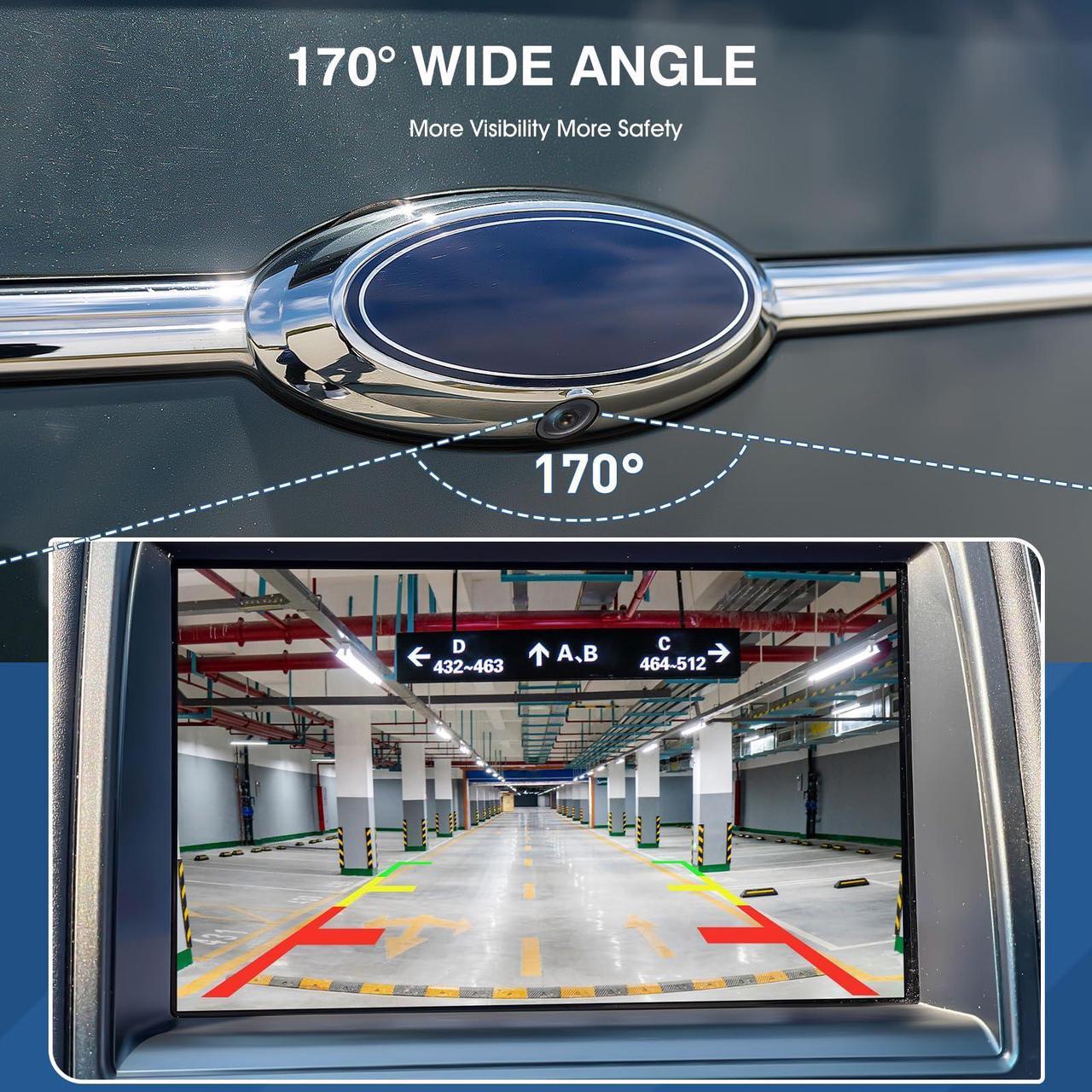 Alt view image 4 of 5 - ACAUTO Rear View Backup Camera Fit for Ford Taurus 2013-2019, Reversing Parking Assist Camera OE Replacement EG1Z19G490A, EG1Z-19G490-A, DG1Z19G490A, DG1Z-19G490-A