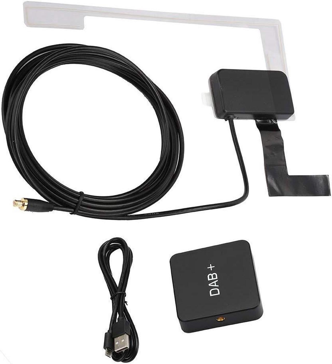 Alt view image 2 of 5 - Radio Receiver, Dab Radio Receiver Car Kit Digital Audio Broadcast DAB DAB+ Box Radio Receiver Adapter with Antenna for Android