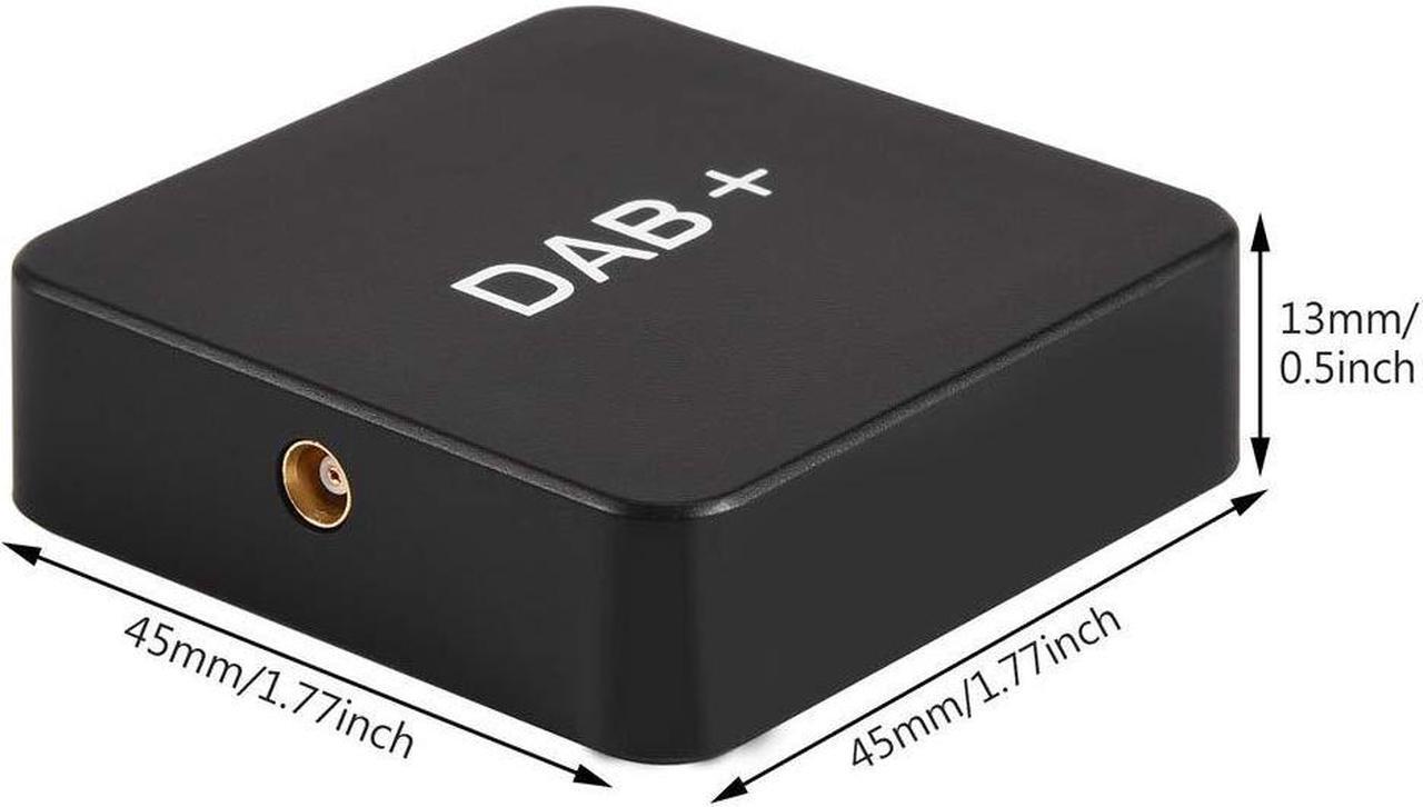 Alt view image 3 of 5 - Radio Receiver, Dab Radio Receiver Car Kit Digital Audio Broadcast DAB DAB+ Box Radio Receiver Adapter with Antenna for Android