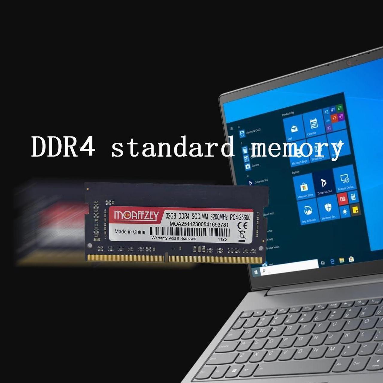 Alt view image 3 of 5 - 3200MHZ ddr4 ram 32gb ddr4(1 * 32GB) CL22(PC4-25600) Computer Memory,ddr4 Laptop ram