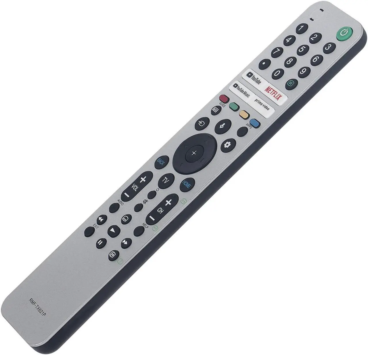 Alt view image 2 of 5 - PerFascin RMF-TX621P Replacement Voice Remote Control fit for Sony TV RMFTX621P A80J A90J X80J X85J X90J X95J Z9J Series