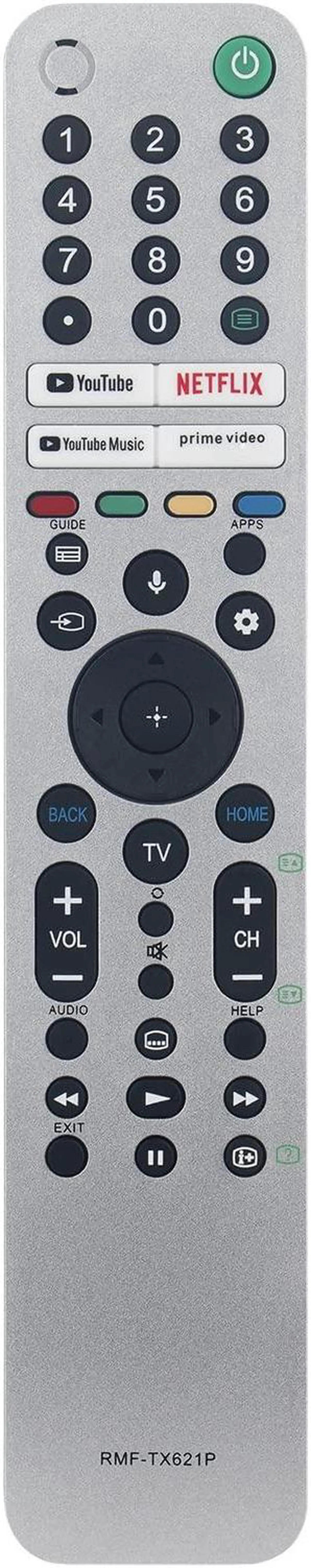 Alt view image 4 of 5 - PerFascin RMF-TX621P Replacement Voice Remote Control fit for Sony TV RMFTX621P A80J A90J X80J X85J X90J X95J Z9J Series