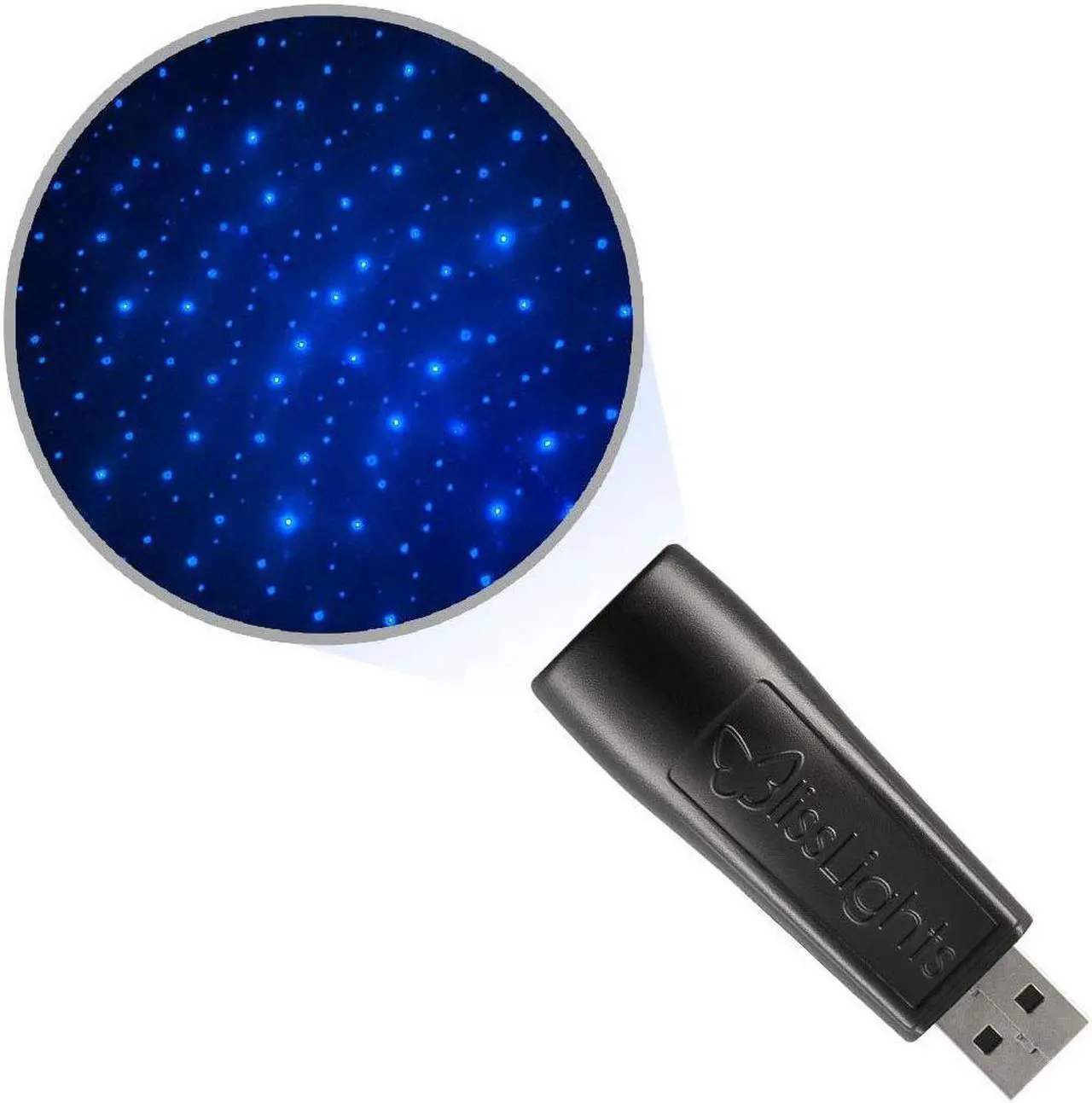 Alt view image 2 of 5 - BlissLights Starport USB (Blue) x BlissEmber Plugin Night Light Bundle