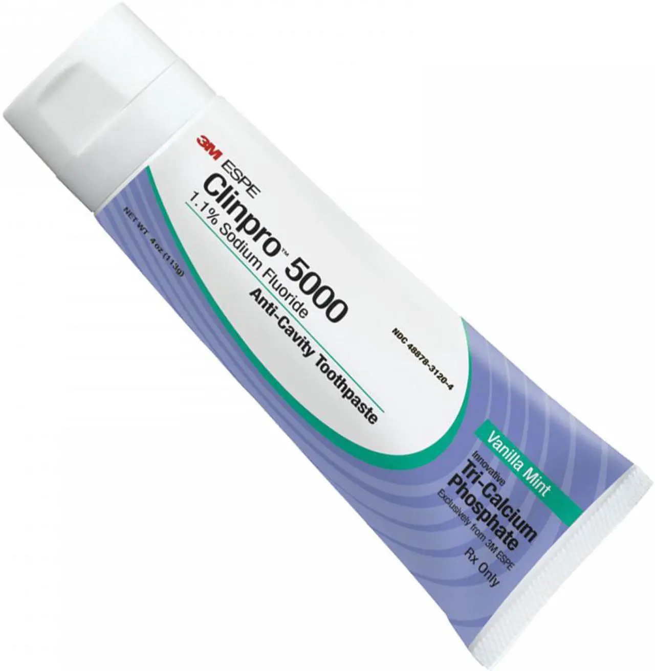 Main image of 3M Clinpro 5000 1.1 NaF Toothpaste for Sensitive Teeth - Vanilla Mint