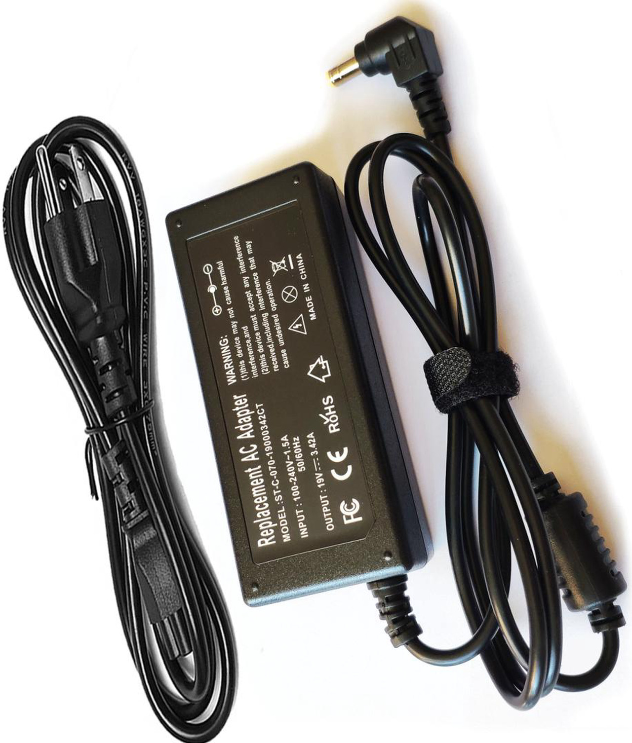 AC Adapter Charger For HP 24f 2XN60AA#ABA 24fw 4TB29AA#ABA LED