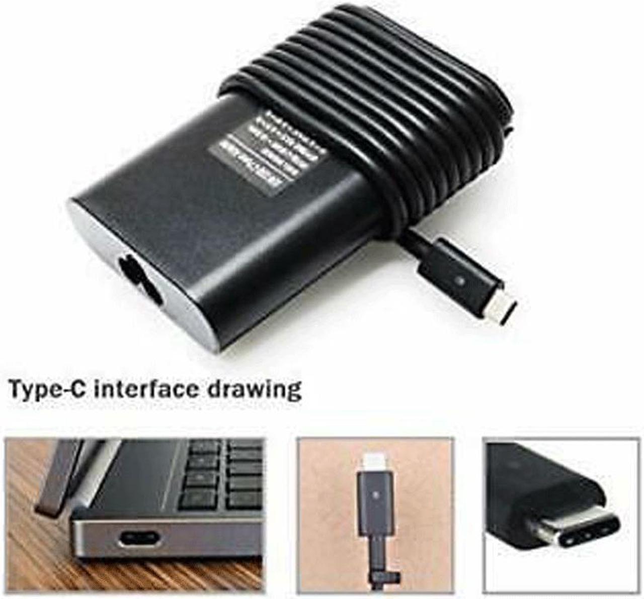 Alt view image 4 of 7 - Laptop Charger Power Adapter for HP Spectre x360 13-ae010ca 13-ae011dx 13-ae012dx 13-ae013dx 13-ae014dx 13-ae015ca 13-ae015dx 13-ae020ca 13-ae030ca 13-ae040ca USB Type C AC Adapter Power Supply Cord