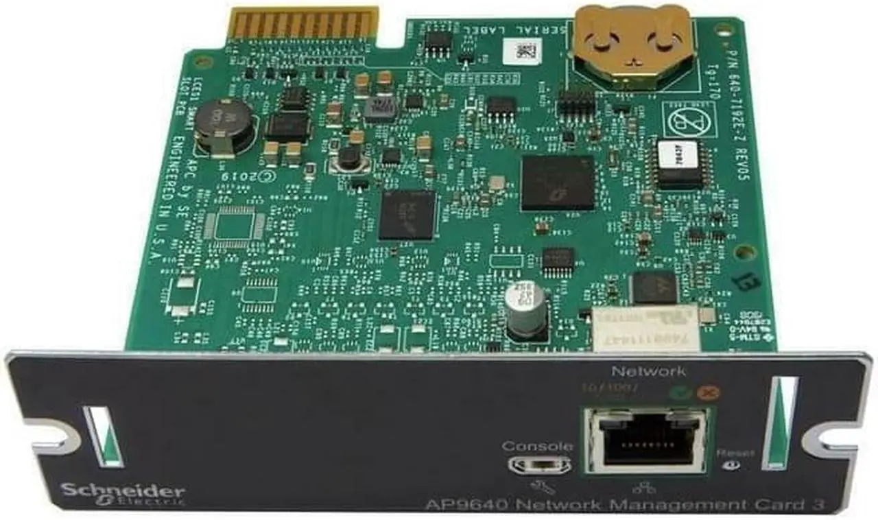 Alt view image 5 of 5 - Apc By Schneider Electric Ap9640 Ups Management Adapter