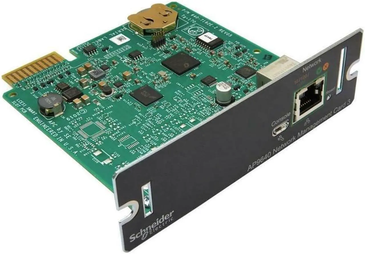 Alt view image 3 of 5 - Apc By Schneider Electric Ap9640 Ups Management Adapter