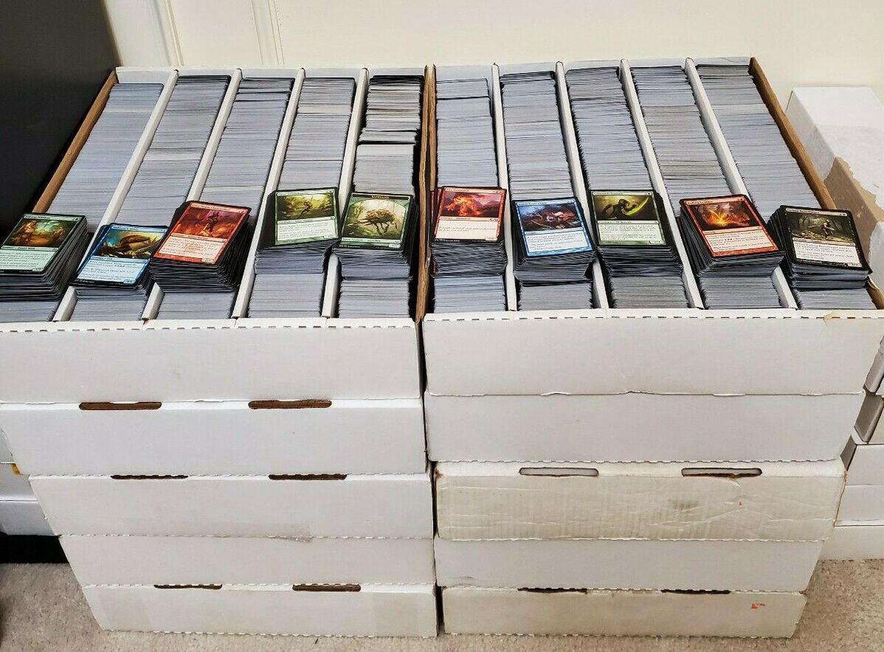 Main image of Magic The Gathering  MtG 1000 Bulk Card Lot Different Sets From MTG History C/U